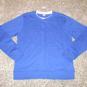 NEW Royal Blue Layered-Look Sweatshirt